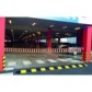 Retractable barrier reel with 15 m signaling belt