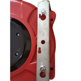 Retractable barrier reel with 15 m signaling belt