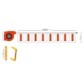 Retractable barrier reel with 15 m signaling belt