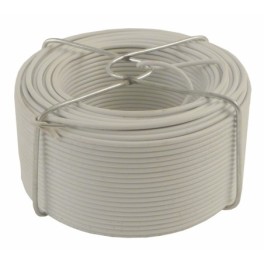 Fil d'attache acier plastifié