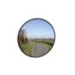 Glass safety mirror