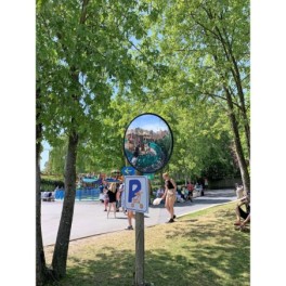 Miroir multiusage en verre