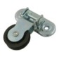 Hinged pulley with 1 wheel