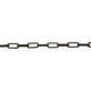 Hammered square steel wire Figaro chain