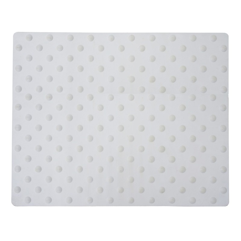 Tactile paving slab with nails