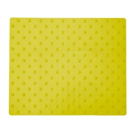 Tactile paving slab with nails