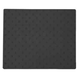 Tactile paving slab with nails