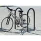 Cycle rack with hoops