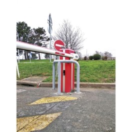 Galvanized steel protection bracket