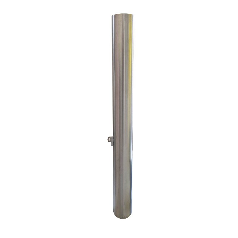 Stainless steel protective post