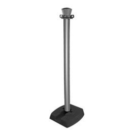 Poteau plastique avec base pliante