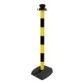 Poteau plastique avec base pliante
