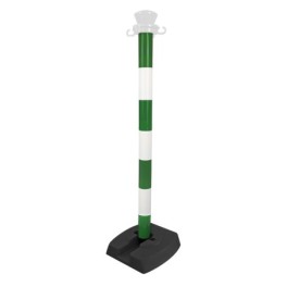 Poteau plastique avec base pliante