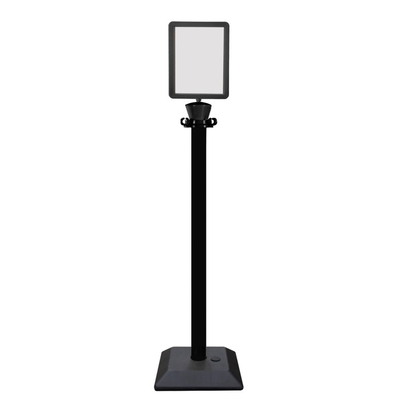 Poteau d’information plastique