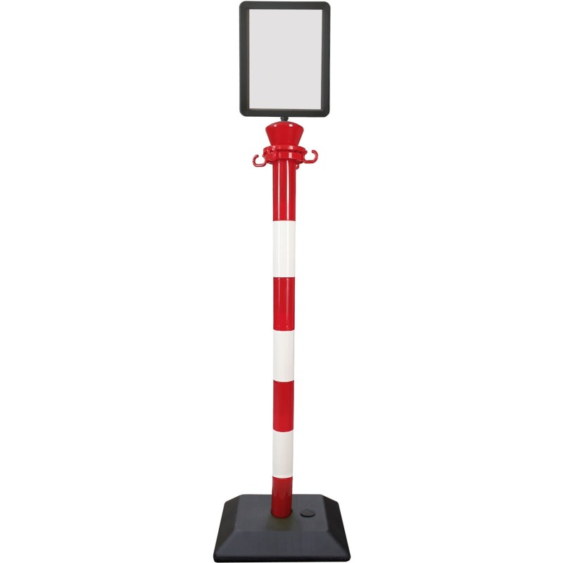 Poteau d’information plastique