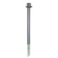 Plastic bollard for ground planting
