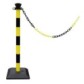 Plastic bollard with chain - kit