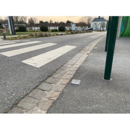 Plot solaire à led