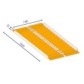 Rampe PMR pliante en aluminium 1.83 m - 300 kg