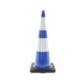 Coloured weighted cone 90 cm