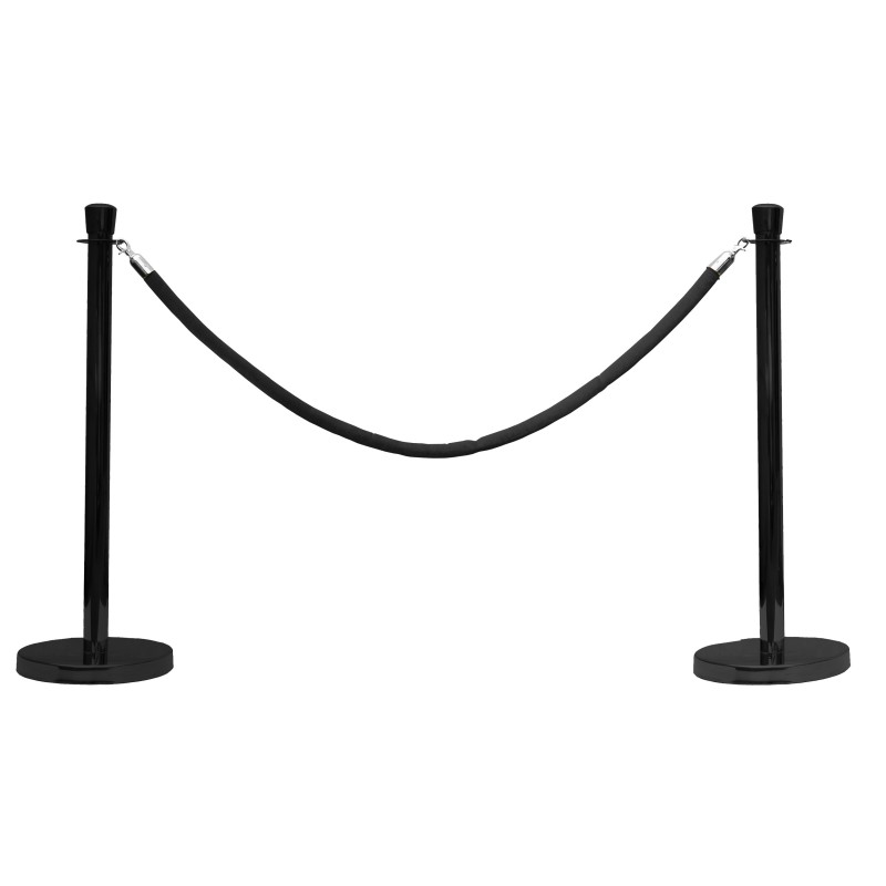 Steel rope post 1.6 m