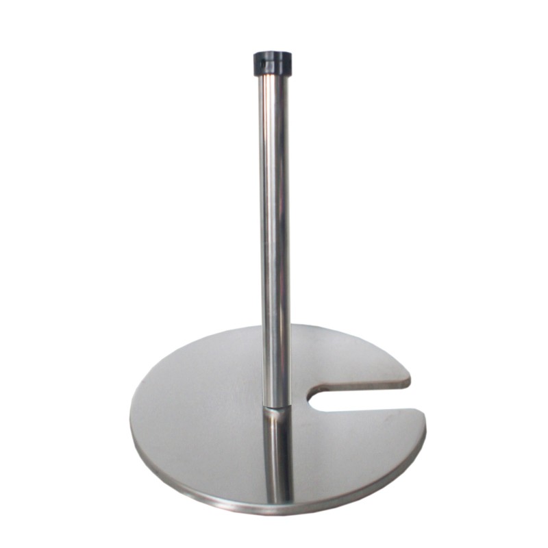 Exhibition post for elastic rope