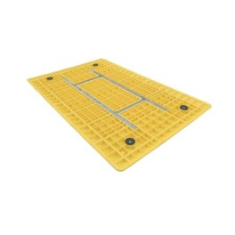 Pedestrian trench plate