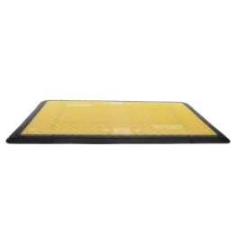 Pedestrian trench plate