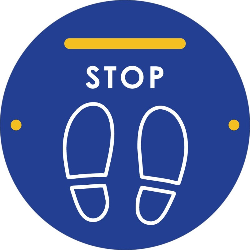 Non-slip floor sticker