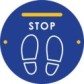 Non-slip floor sticker