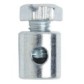 Steel wire rope clip