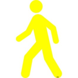 Outdoor floor sticker