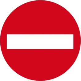 Sticker transparent avec pictogramme