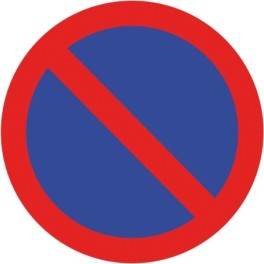 Sticker transparent avec pictogramme