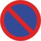 Transparent sticker with pictogram