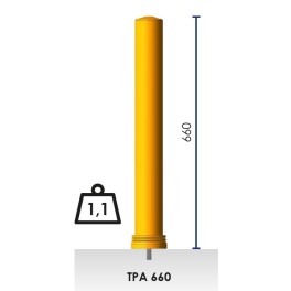 Flexible bollard Ø 80 mm