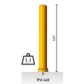 Flexible bollard Ø 80 mm