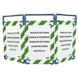 Barrière d'intervention pvc 1000 mm