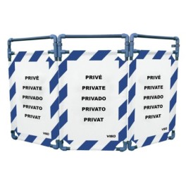 Barrière d'intervention pvc 1000 mm