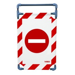 Barrière d'intervention pvc 1000 mm