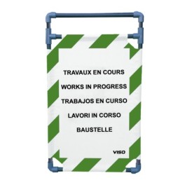 Barrière d'intervention pvc 1000 mm