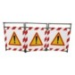 Intervention barrier - 3 panels
