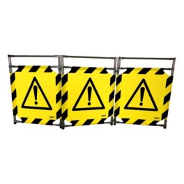 Intervention barrier - 3 panels