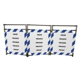 Intervention barrier - 3 panels