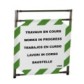Intervention barrier - 3 panels