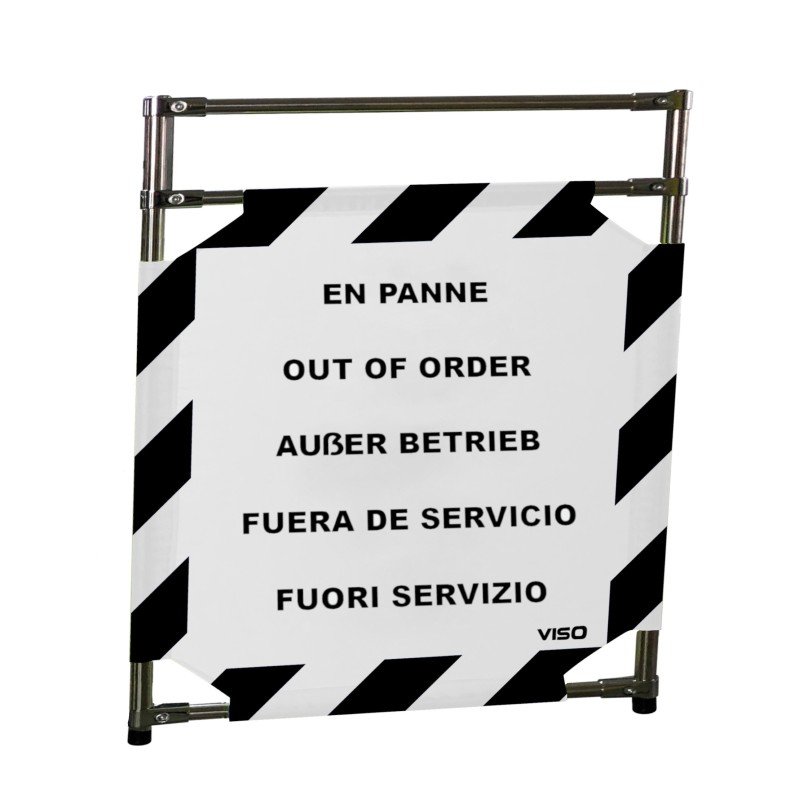 Intervention barrier - 3 panels