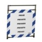 Intervention barrier - 3 panels