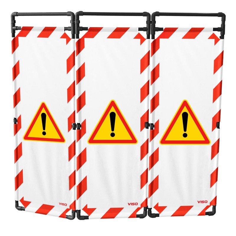 Intervention barrier - 3 panels