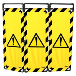 Intervention barrier - 3 panels