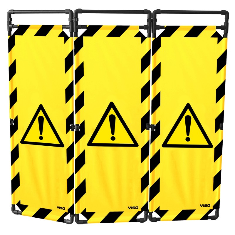 Intervention barrier - 3 panels